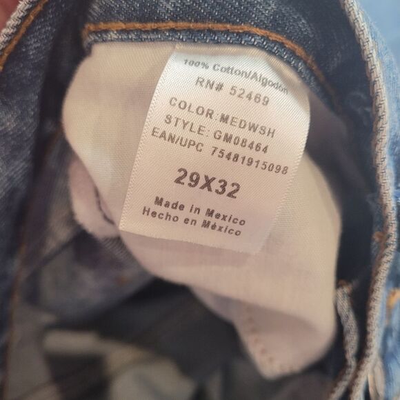 George Mens Regular Medium Wash‎ Jeans - Picture 4 of 5